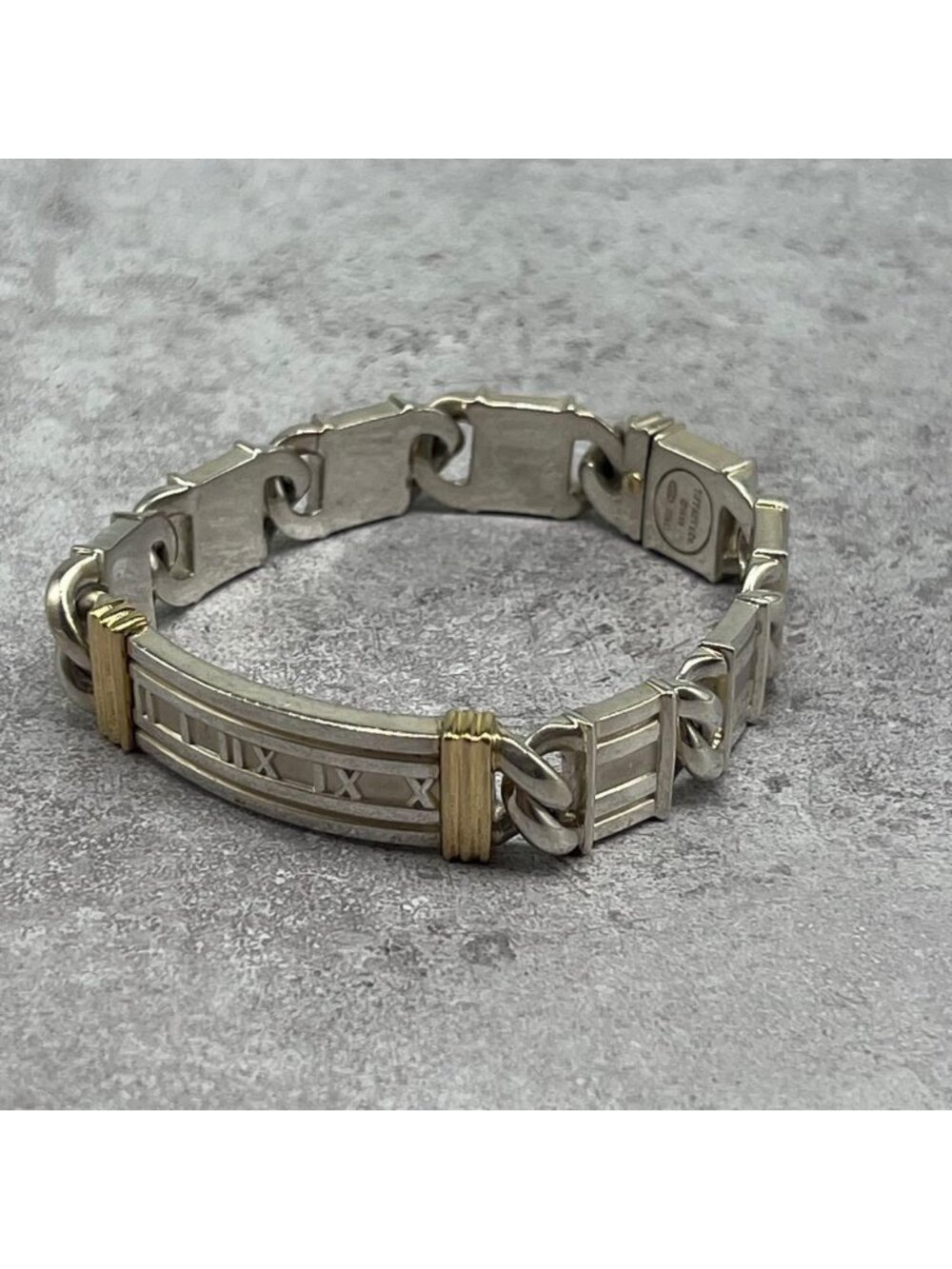 Tiffany & Co Atlas Link Bracelet Vintage